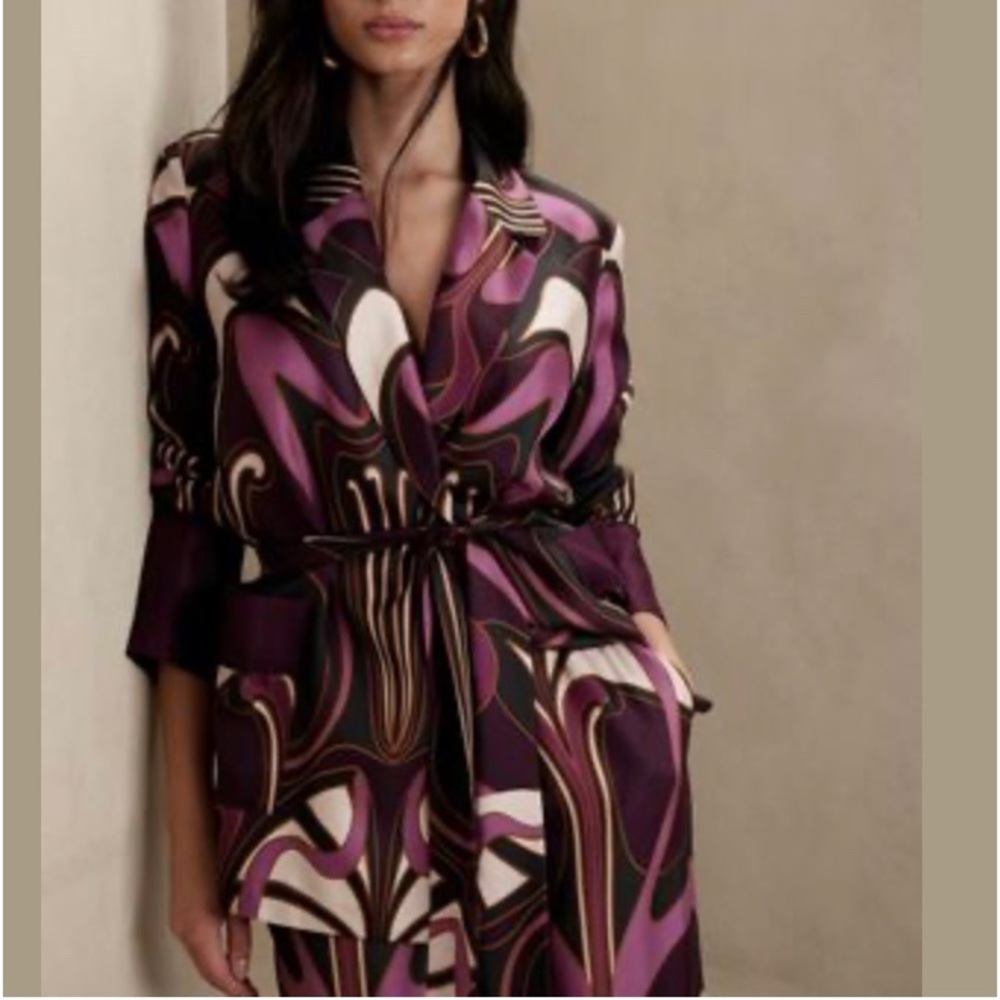 Banana Republic Aura silk jacket